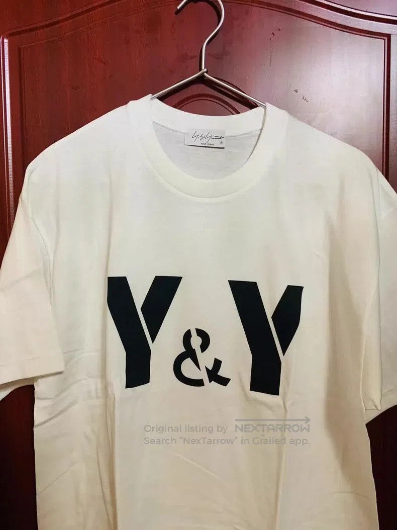 Yohji Yamamoto Yohji Yamamoto Y&Y Short Sleeve T-shirt Size US L / EU 52-54 / 3 - 2 Thumbnail