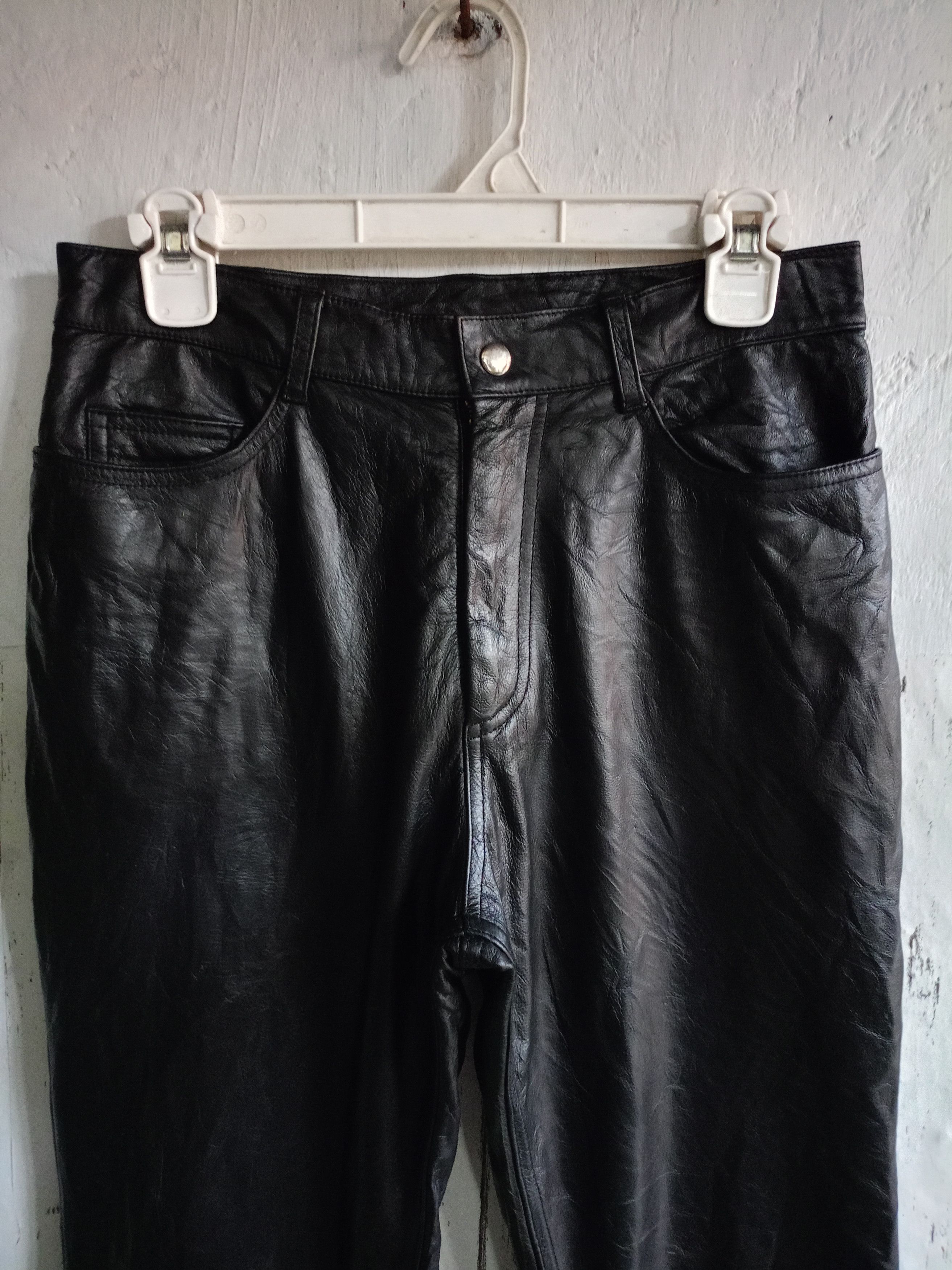 Leather Figaro Leather Pants Size US 28 / EU 44 - 4 Thumbnail