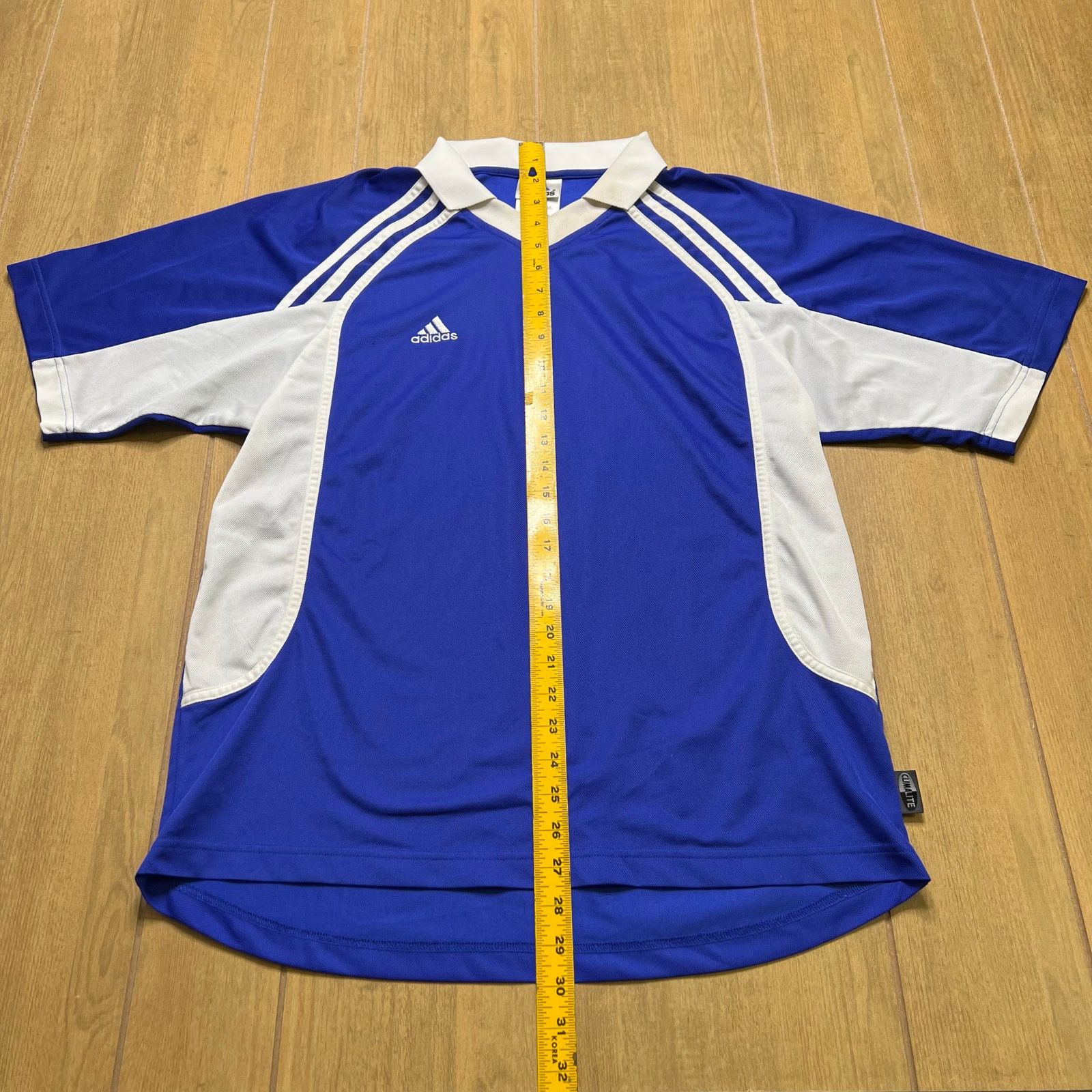 Adidas Adidas Vintage Jersey Football Soccer Shirt 90s 00s Blue M Size US M / EU 48-50 / 2 - 6 Thumbnail