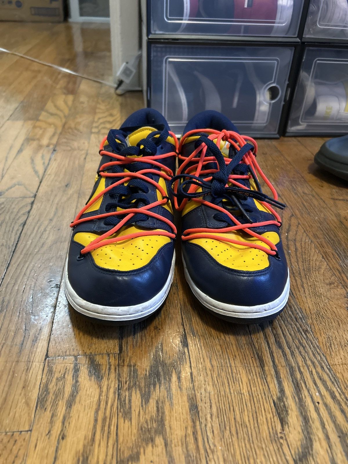 Nike × Off-White Off white Michigan Nike dunk Size US 10.5 / EU 43-44 - 3 Thumbnail