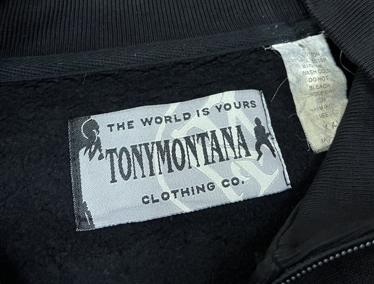Vintage TONY MONTANA OVP Rare Design Sweater Size US XXL / EU 58 / 5 - 9 Thumbnail