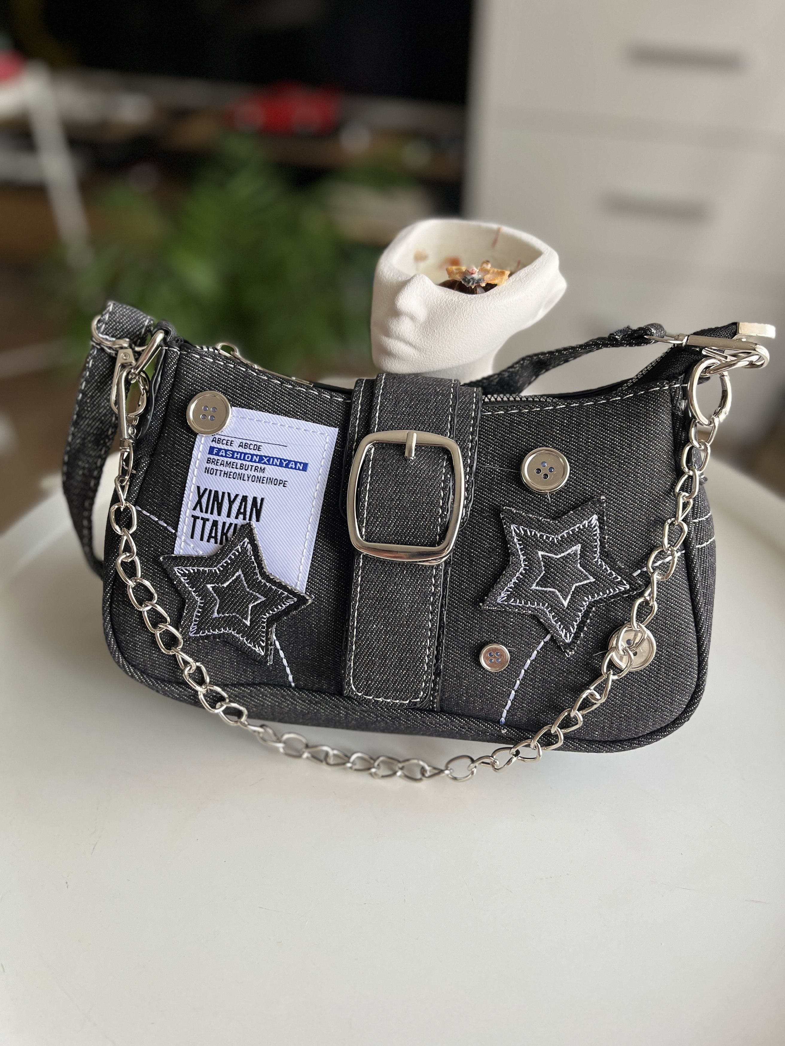 Other Punk Women Shoulder Bag Alternative Gothic Y2k Size ONE SIZE - 2 Thumbnail