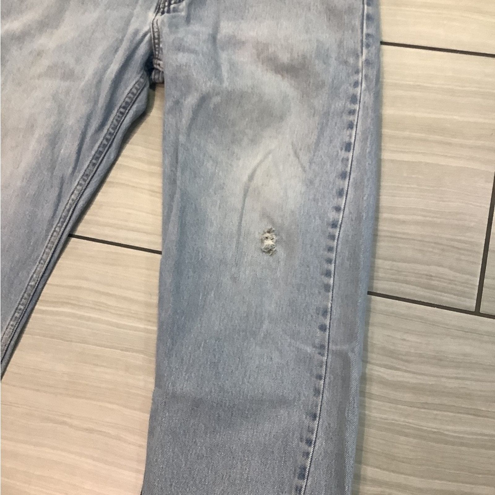 Levi's Levi’s 505 light blue jeans Size US 36 / EU 52 - 3 Thumbnail