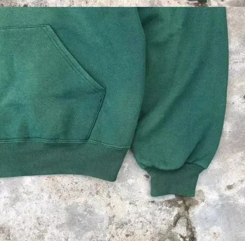 Japanese Brand × Vintage Green retro loose casual hooded sweatshirt Size US M / EU 48-50 / 2 - 2 Thumbnail