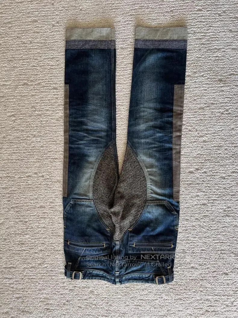 Junya Watanabe JUNYA WATANABE Patchwork Denim Jeans. Size US 26 / EU 42 - 6 Thumbnail