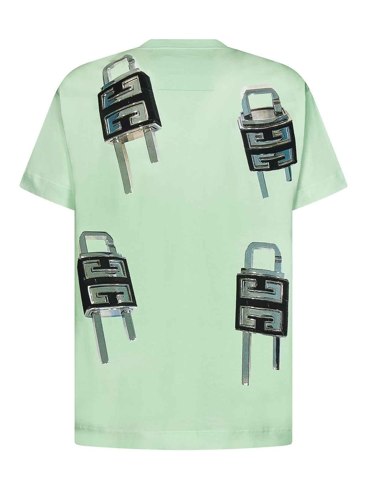 Givenchy o1gr1nt0125 Oversized Fit T-Shirt in Bright Green Size US XL / EU 56 / 4 - 2 Thumbnail