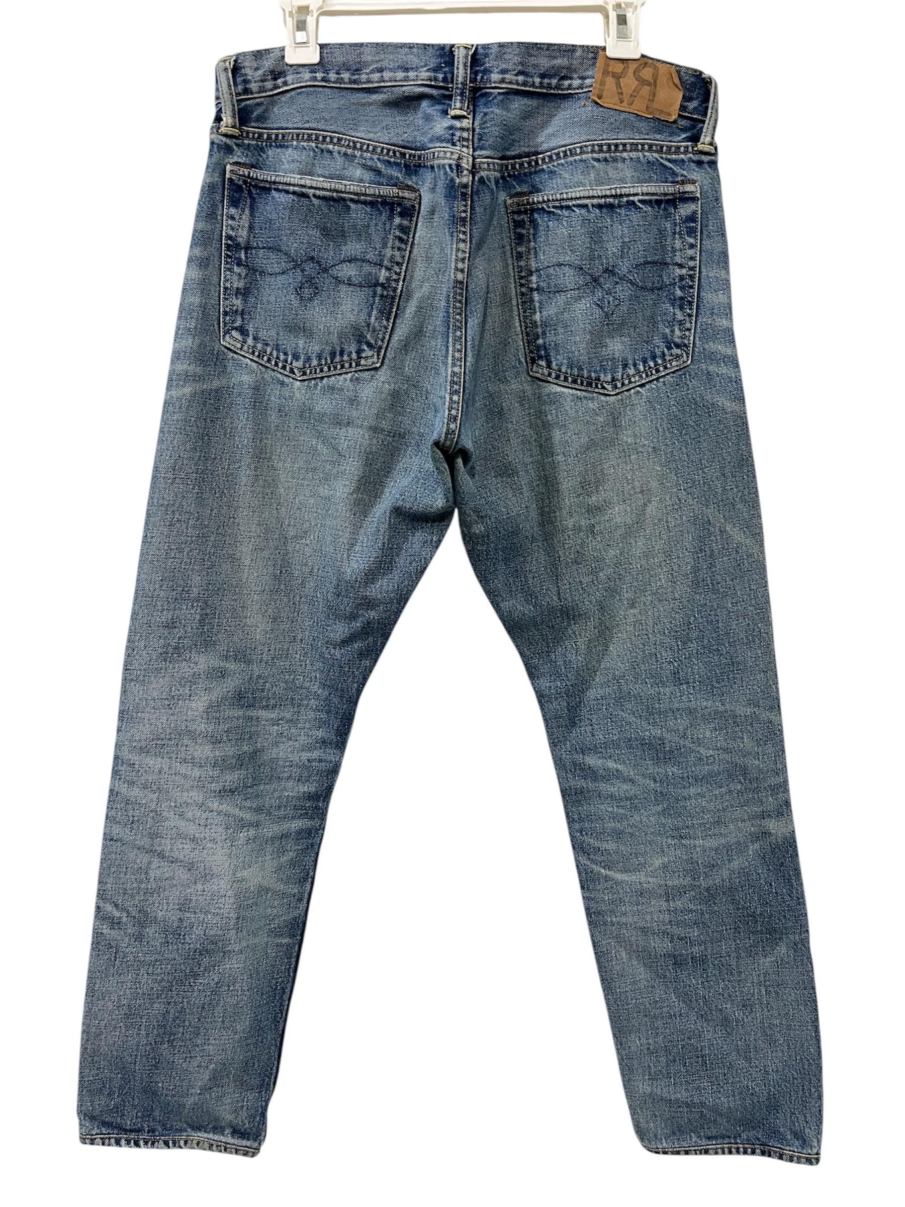 RRL Ralph Lauren Double RL Denim Pants Size US 34 / EU 50 - 3 Thumbnail