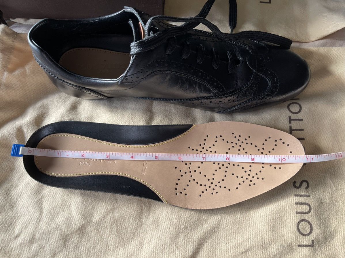 Louis Vuitton Louis Vuitton Leather Brogue Sneaker Size US 8 / EU 41 - 4 Thumbnail