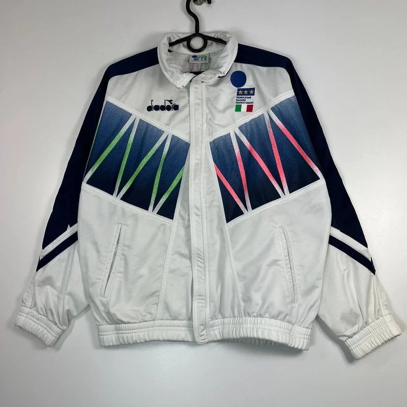 Diadora Vintage Diadora Italy Football Jacket Pants National Sz S Size US S / EU 44-46 / 1 - 1 Thumbnail