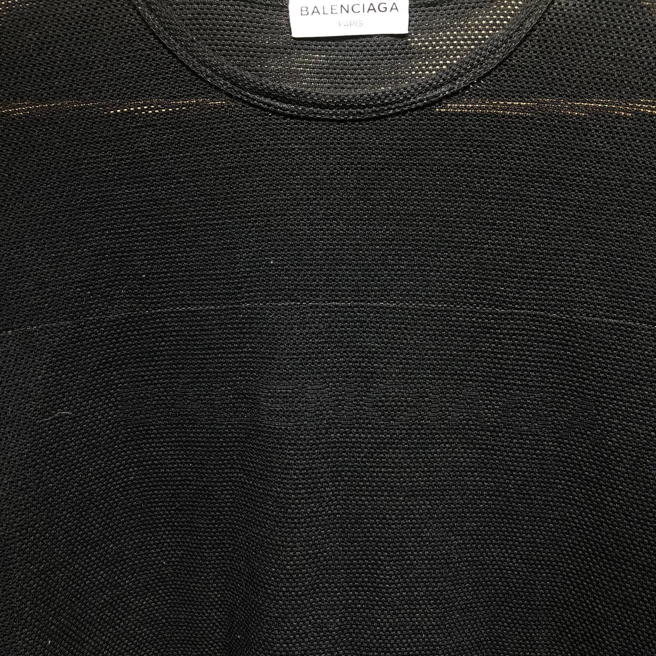 Balenciaga Balenciaga Net See Through Tee Size US M / EU 48-50 / 2 - 2 Thumbnail
