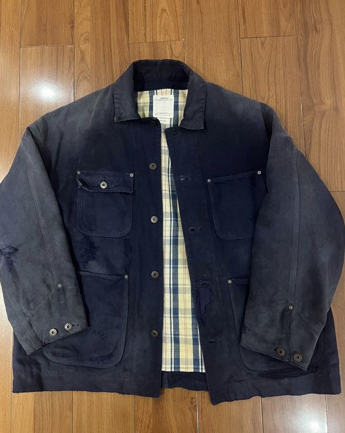 ジャケット・アウター visvim ict MACRAY COVERALL CRASH visvim VISVIM 24AW ICT MACRAY COVERALL CRASH Destruction