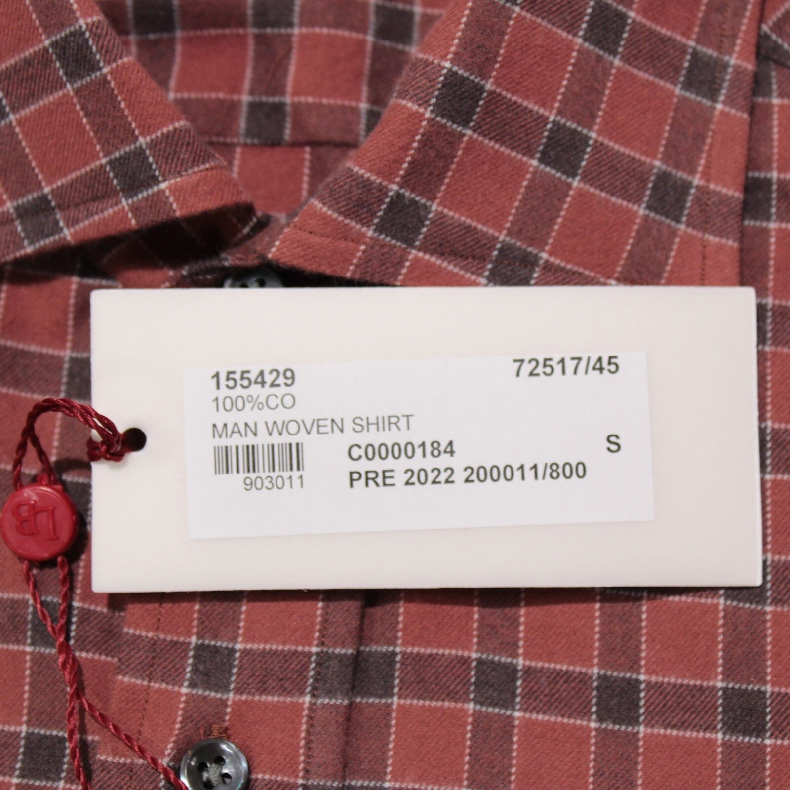 Luciano Barbera Luciano Barbera New with tags Shirt Size S US In Red Size US S / EU 44-46 / 1 - 7 Thumbnail