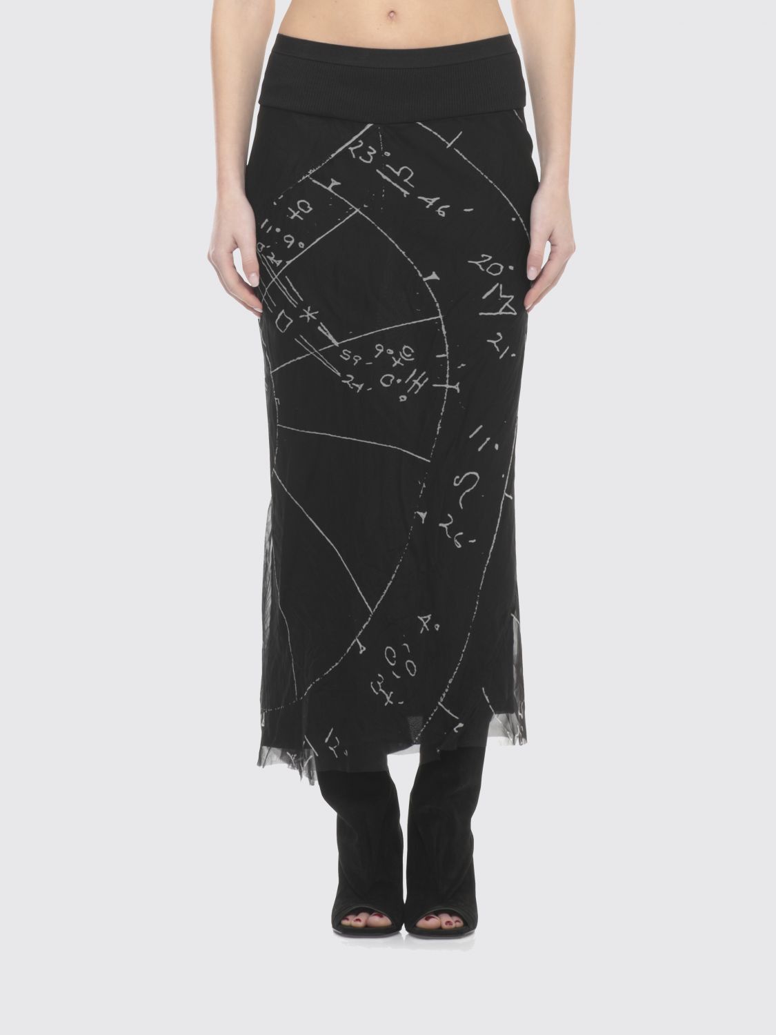 Rick Owens Rick Owens Skirt Woman White Size 27" / US 4 / IT 40 - 1 Thumbnail