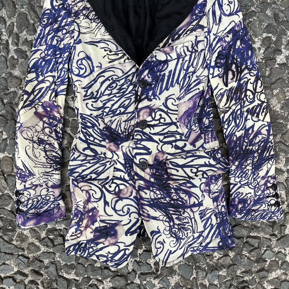 Comme des Garcons Homme Plus Comme des Garçons Homme Plus FW2015 Calligraphy Print Blazer Size US S / EU 44-46 / 1 - 5 Thumbnail