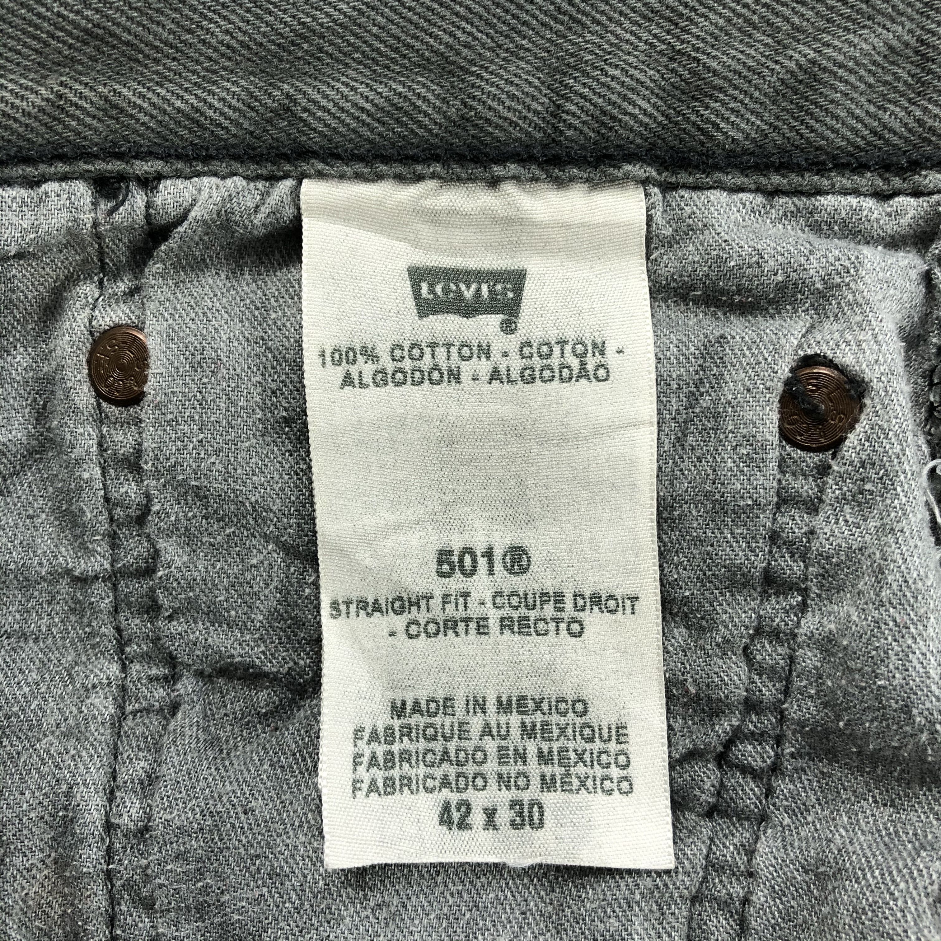 Levi's Vintage Distress Levis 501 Jeans-JM2289 Size US 44 / EU 60 - 12 Thumbnail