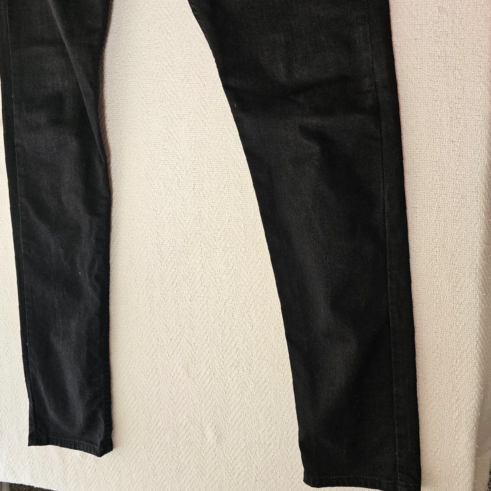 Levi's Levi's 512 Jeans Slim Regular 32x34 Dark Wash Black Denim Stretch Tapered Men’s Jeans - 5-Pocket Logo Button Zip Inseam 34 Mid Rise Mens Size US 32 / EU 48 - 2 Thumbnail