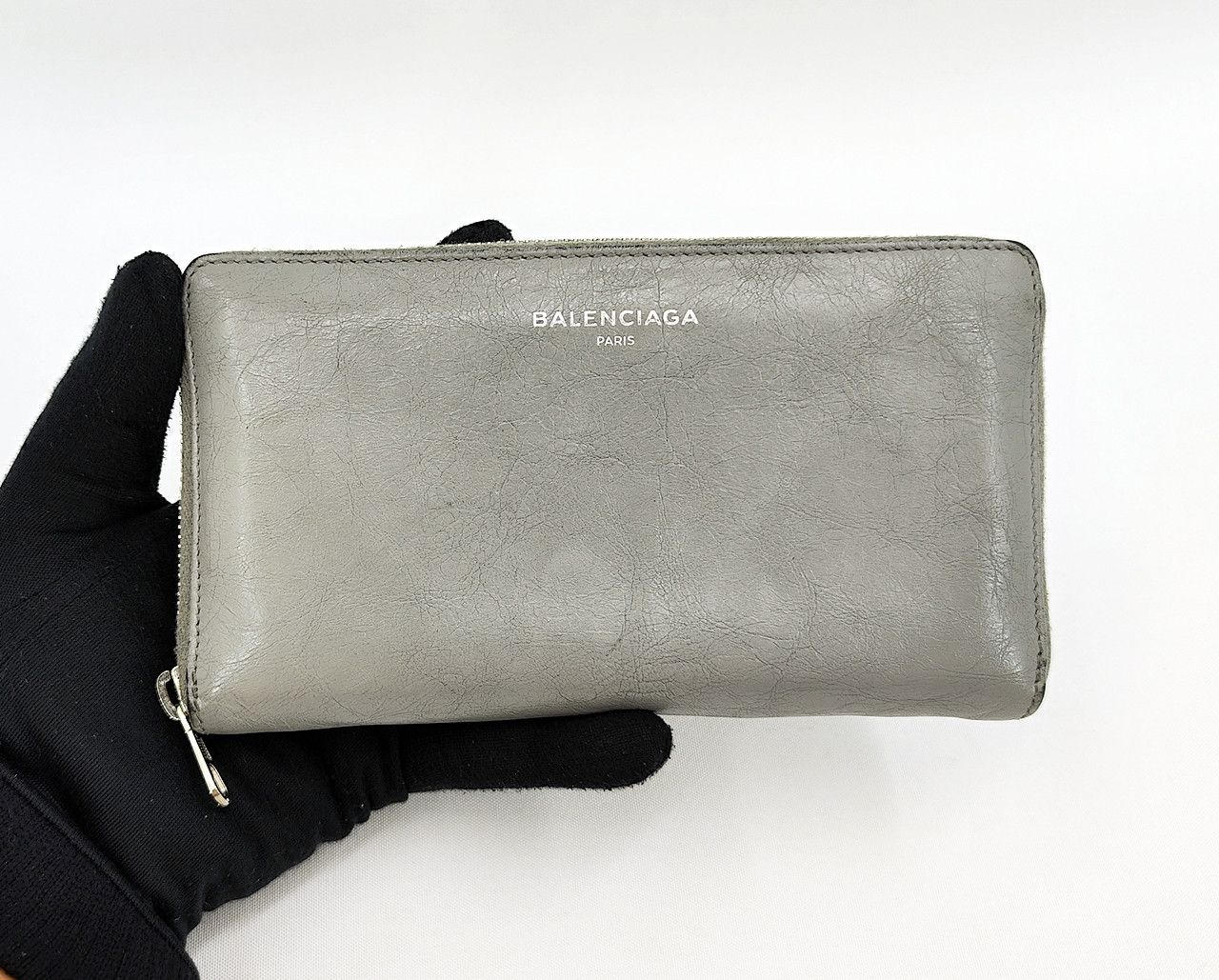 Balenciaga BALENCIAGA grey zip around long wallet set Size ONE SIZE - 6 Thumbnail