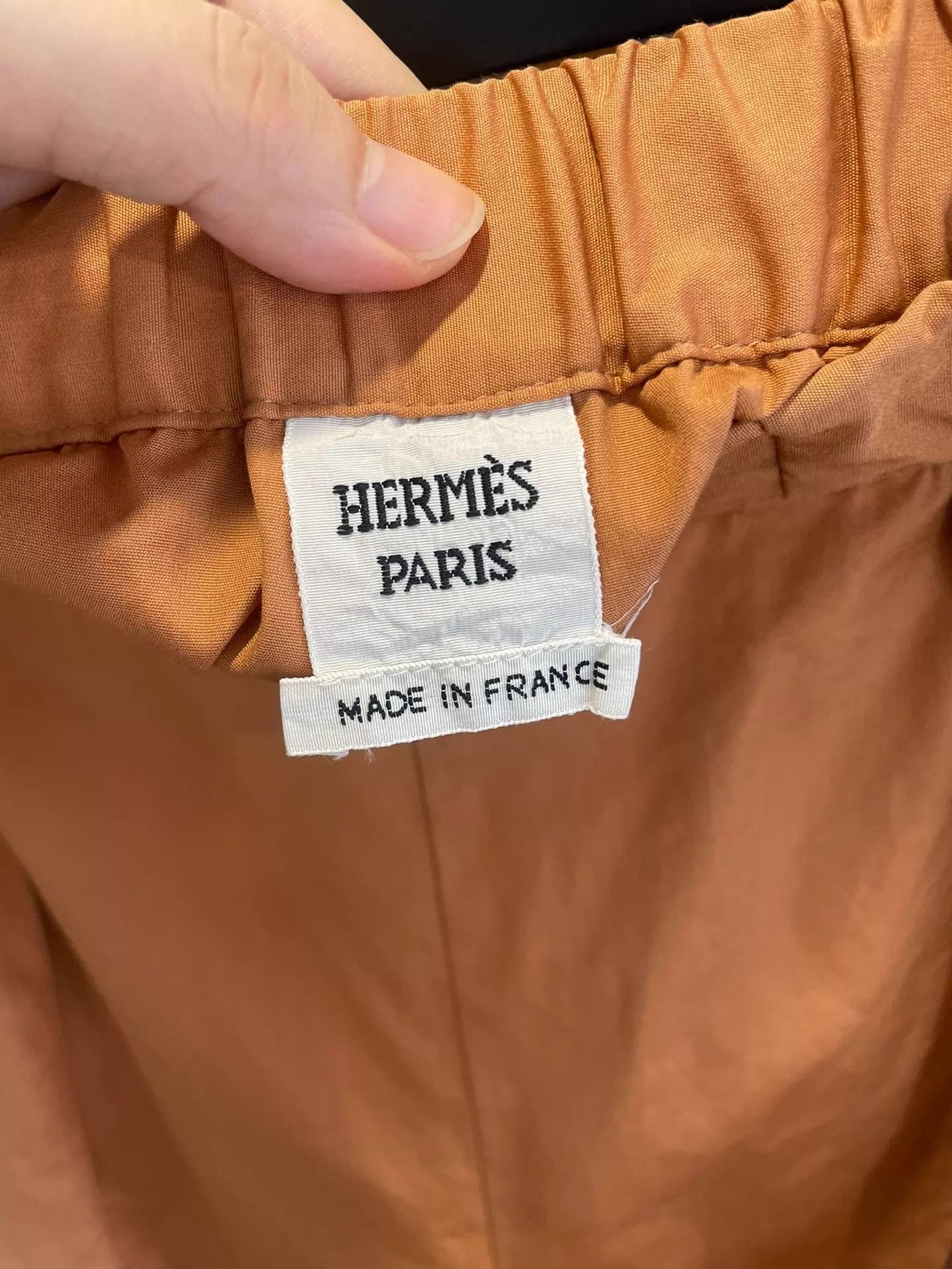 Hermes Hermes Caramel Short Sleeve Shirt & Short Set Size XS / US 0-2 / IT 36-38 - 8 Thumbnail