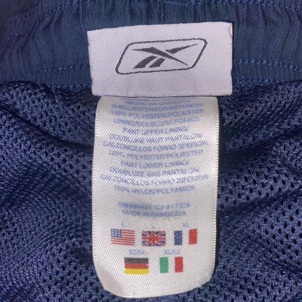 Reebok Vintage Reebok Navy Track Pants Size US 30 / EU 46 - 3 Thumbnail
