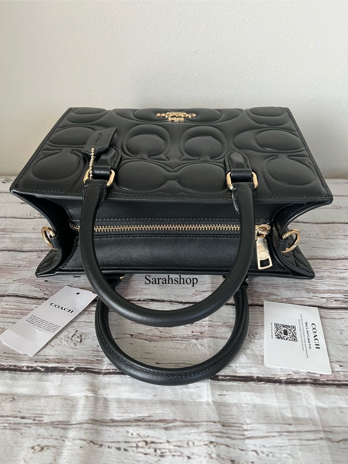 Coach Coach Maggie Small Tote Bag In Signature Leather Size ONE SIZE - 6 Thumbnail