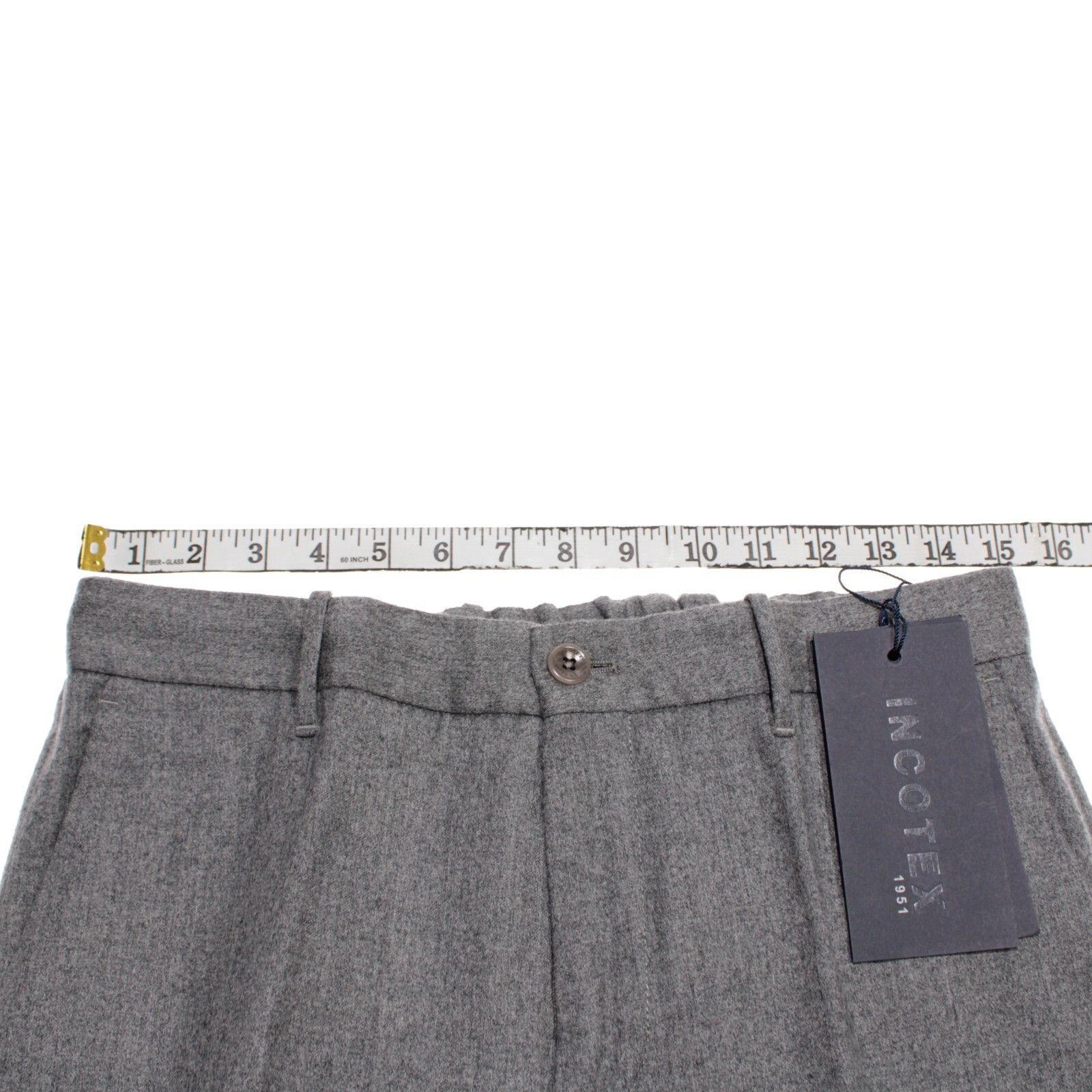 Incotex INCOTEX New with tags Dress Pants Size 30 US In Gray Size US 30 / EU 46 - 4 Thumbnail
