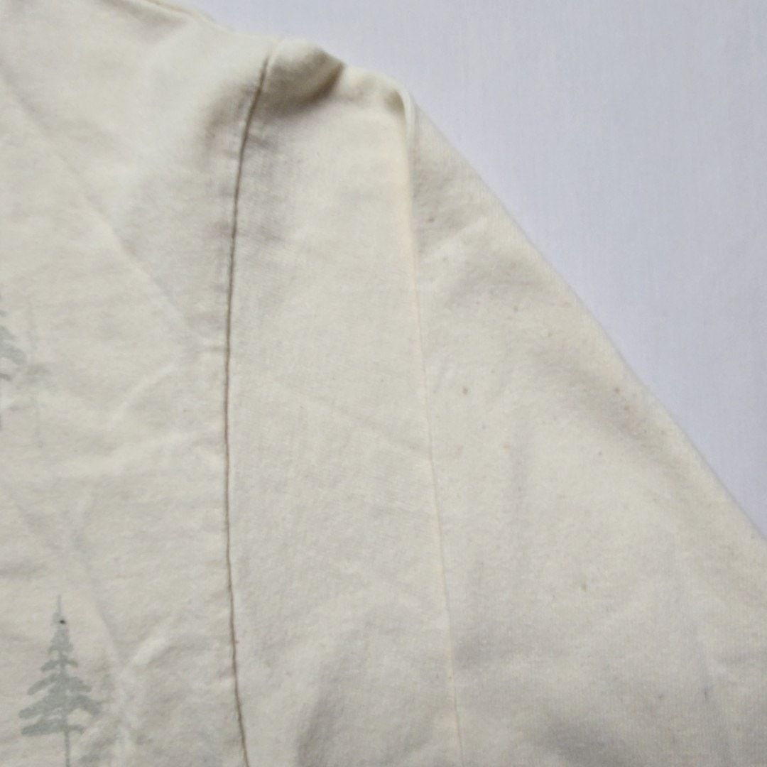 Artisan Outfitters Vintage Artisans Winter Themed L Cream AOP Tree Print Shirt Size US L / EU 52-54 / 3 - 10 Thumbnail