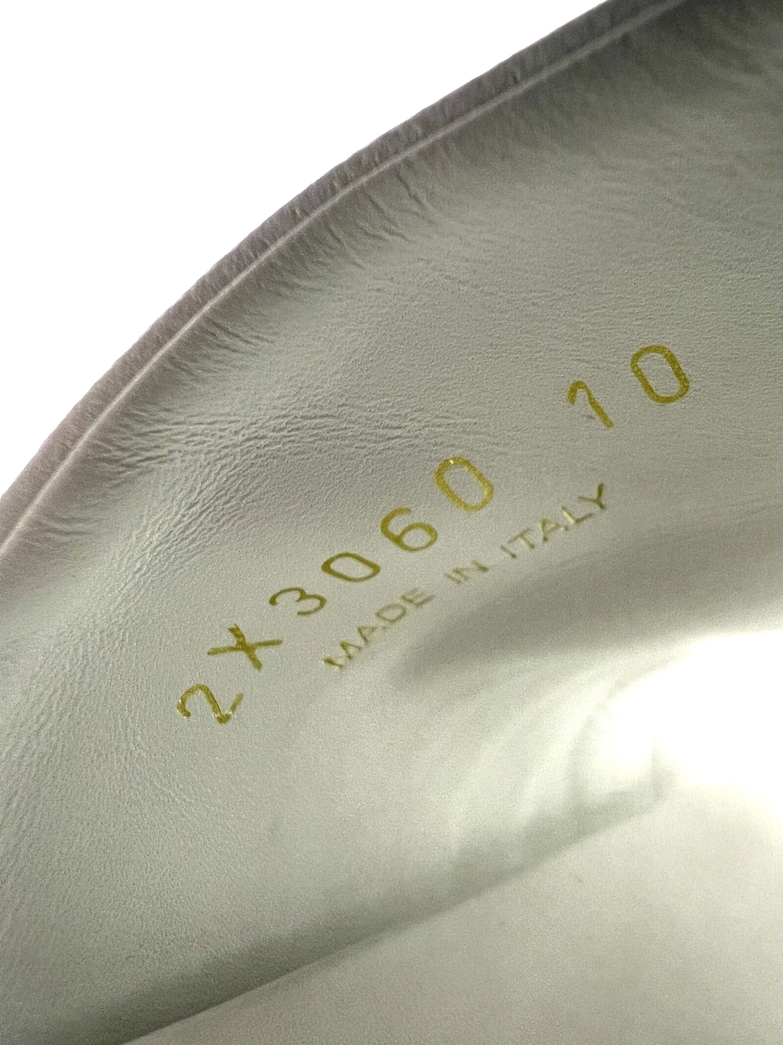Prada PRADA Lug Sole Leather Slides / Sandals Size US 11 / EU 44 - 11 Thumbnail