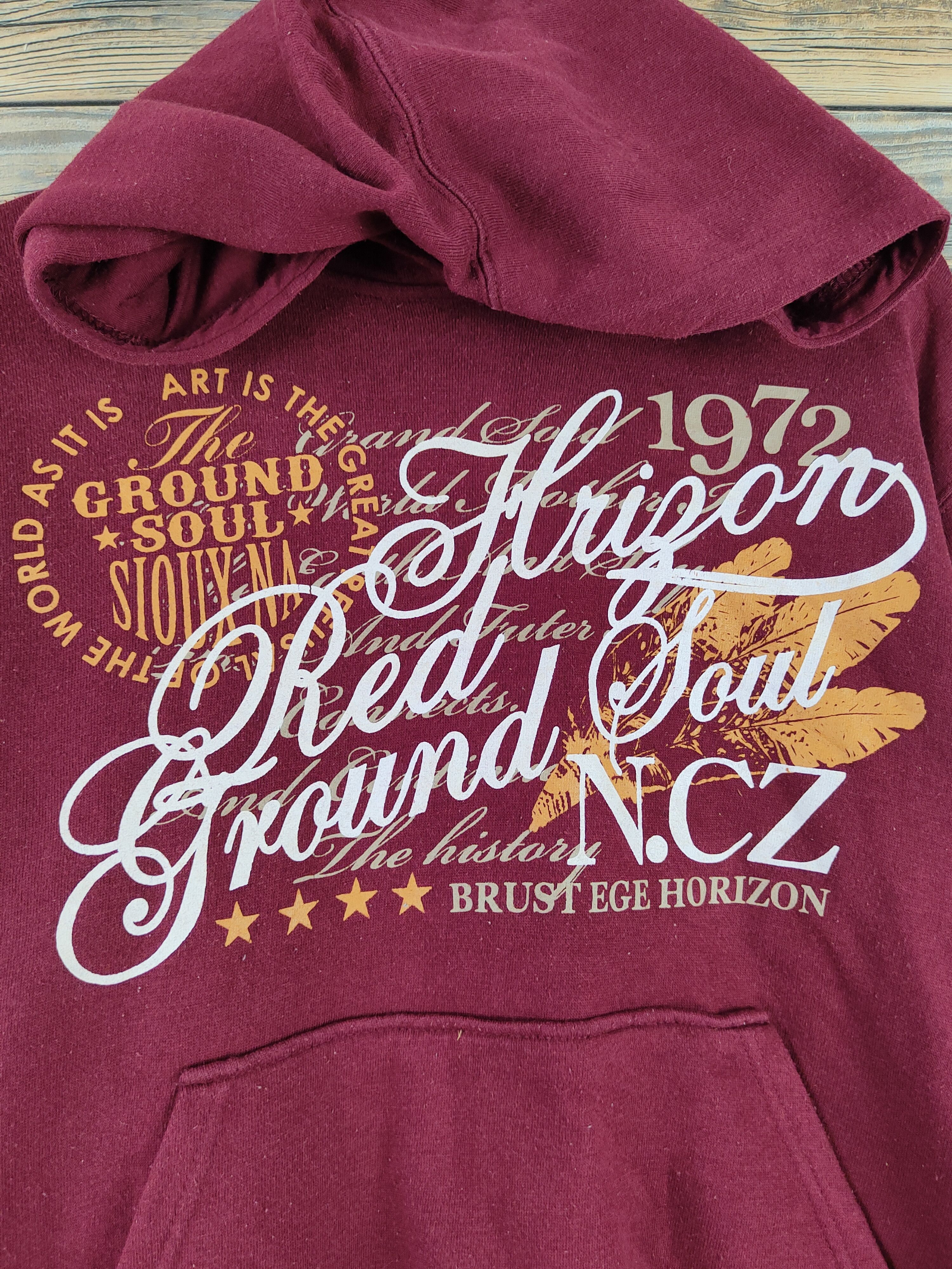 Beaumere DL Beaumere Maroon Hoodie Sweatshirts #543 Size US M / EU 48-50 / 2 - 2 Thumbnail