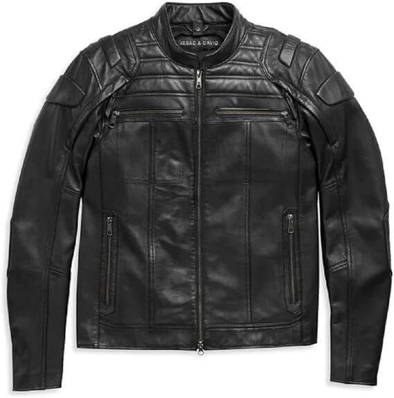 Harley Davidson Harley Davidson Men's Leather Jacket Size US XXS / EU 40 - 2 Thumbnail