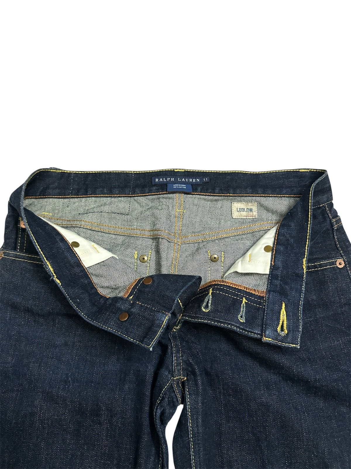 Rick Owens Polo Ralph Lauren Selvedge Jeans Denime Iron Heart Kapital Size US 31 - 6 Thumbnail