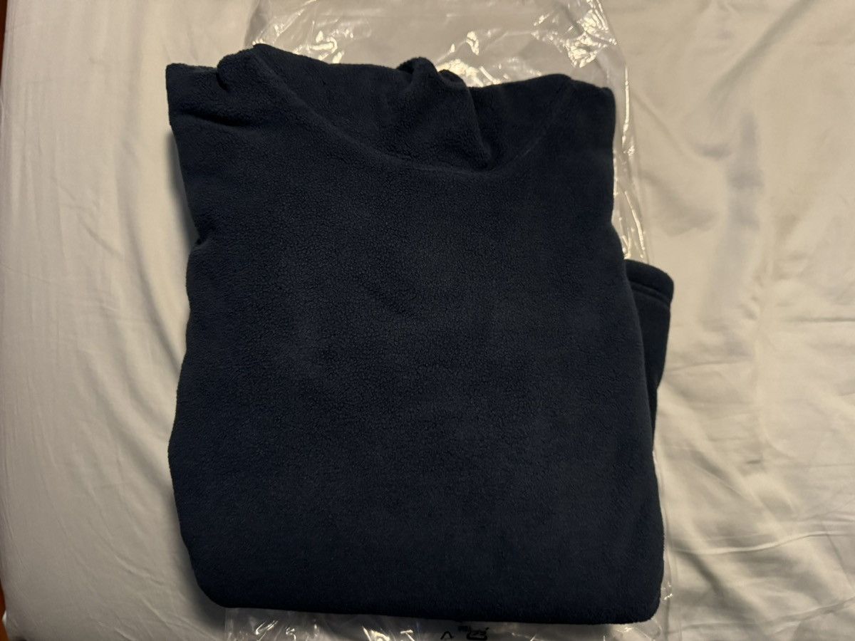 Balenciaga × Gap × Kanye West Yeezy Gap Polar Fleece Hoodie Navy Size Small Size US S / EU 44-46 / 1 - 2 Thumbnail