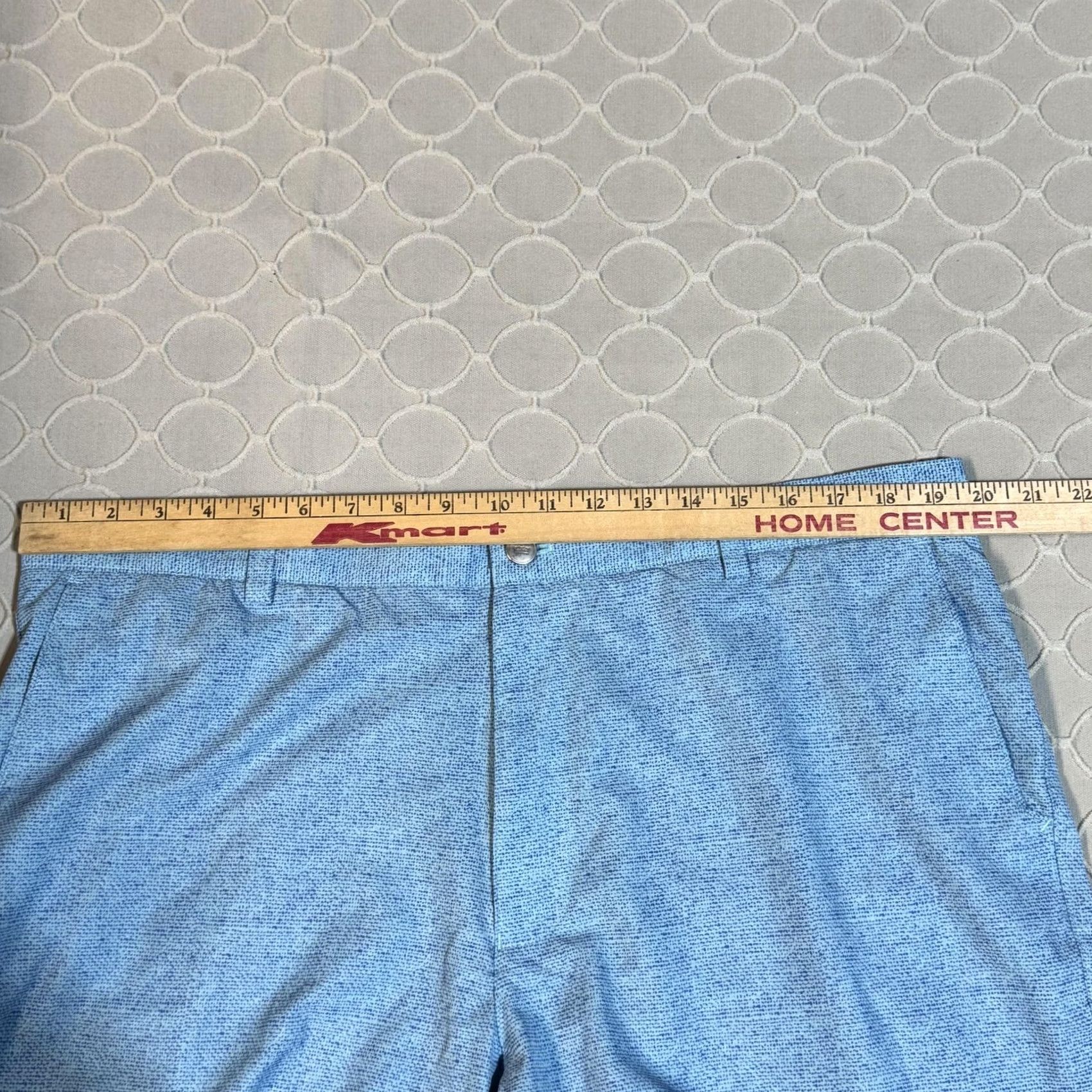 Peter Millar Peter Millar Shorts - Golf/Travel Blue - Lightweight Polyester Size US 40 / EU 56 - 4 Thumbnail