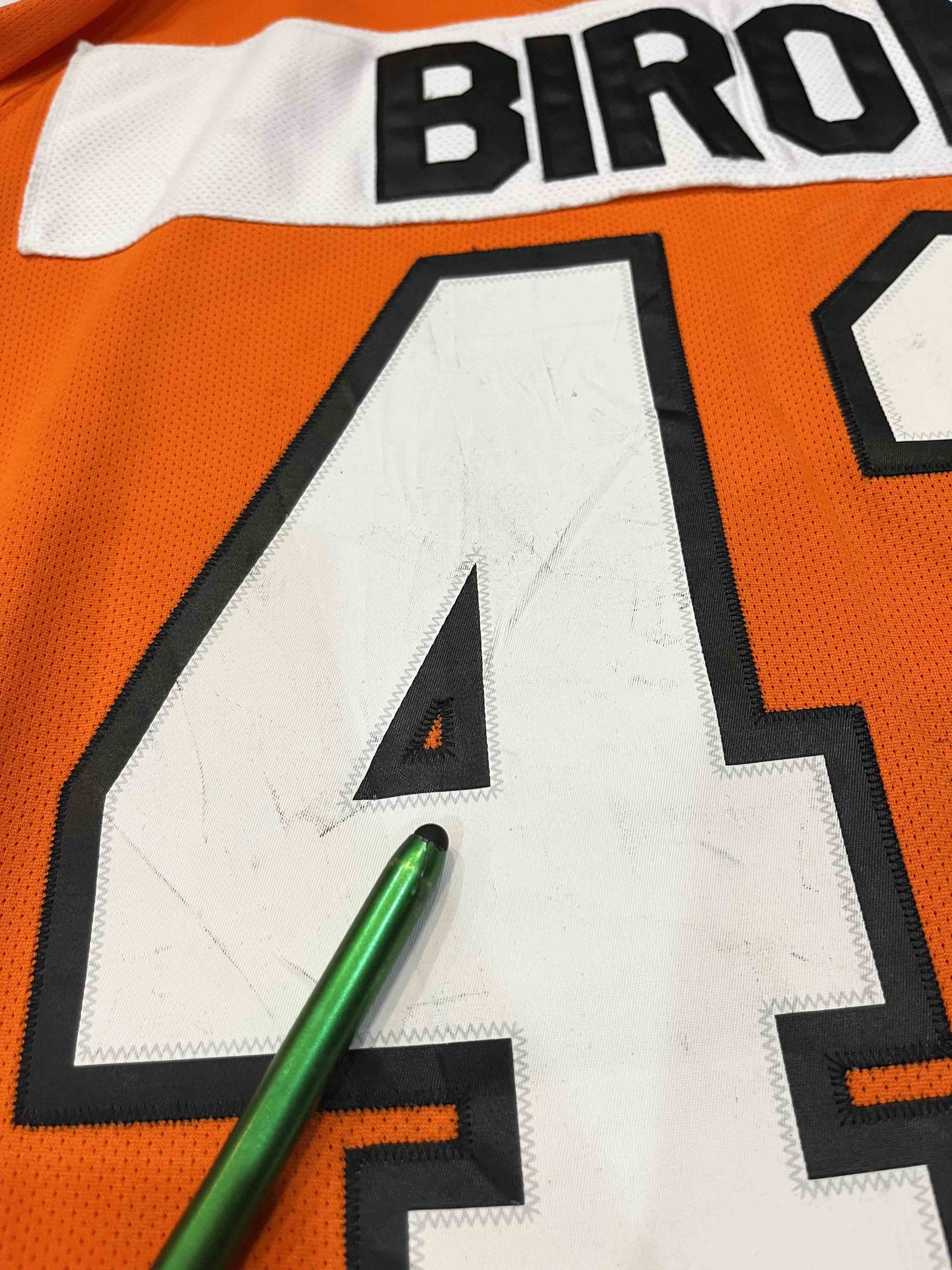 Reebok Reebok Philadelphia Flyers BIRON #43 NHL Hockey Jersey Size US XL / EU 56 / 4 - 11 Thumbnail
