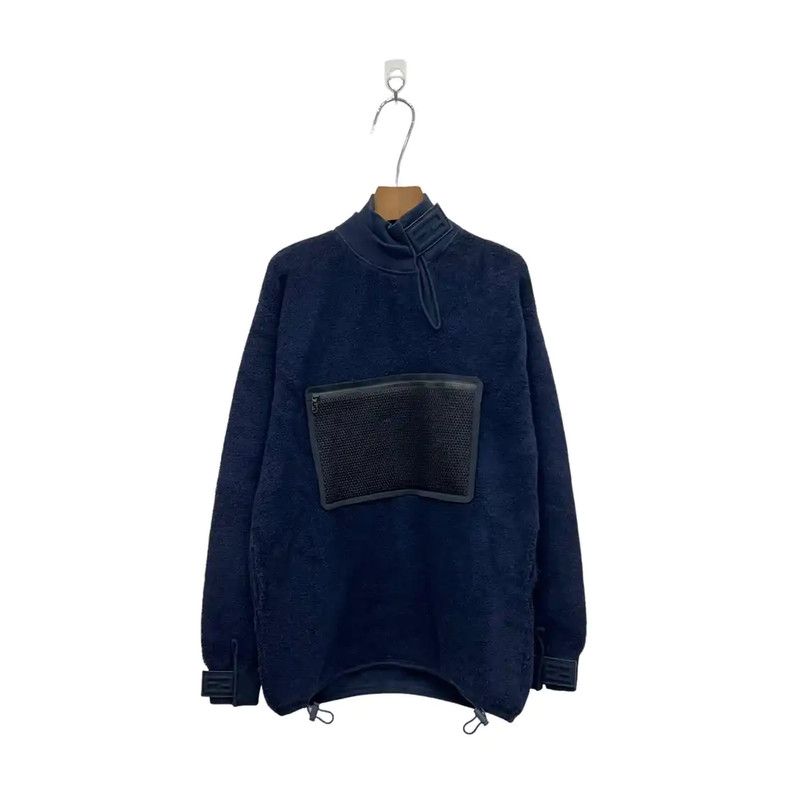 Fendi Fendi Women’s Navy Sweatshirt with Zipper Pocket 0089 Size ONE SIZE - 1 Thumbnail