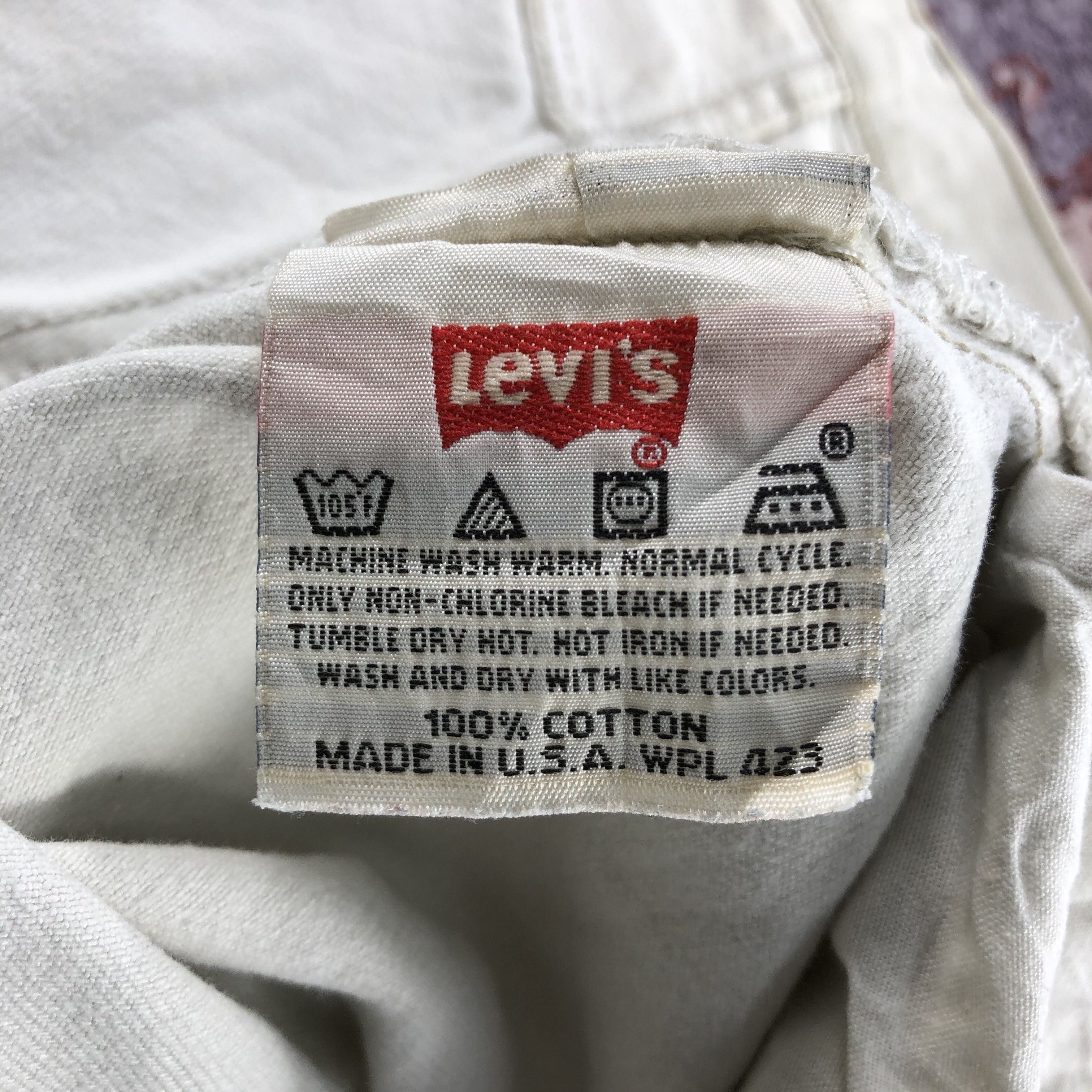 Levi's 90s Vintage Light Wash Levis 501 Jeans-JM2532 Size US 36 / EU 52 - 12 Thumbnail