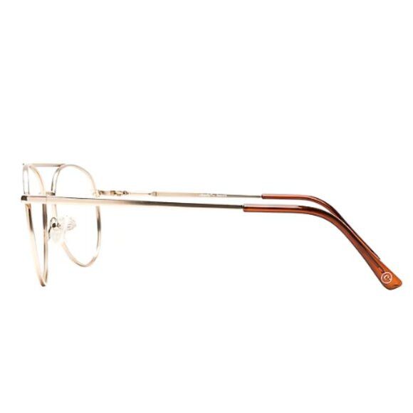 Other Clearly Atlin Gold Pilot / Aviator Glasses Frames Size ONE SIZE - 6 Thumbnail