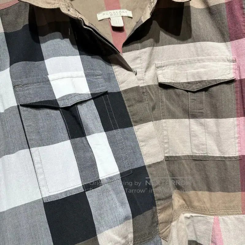 Burberry Burberry Color Block Cotton Dress in Size S. Size S / US 4 / IT 40 - 5 Thumbnail