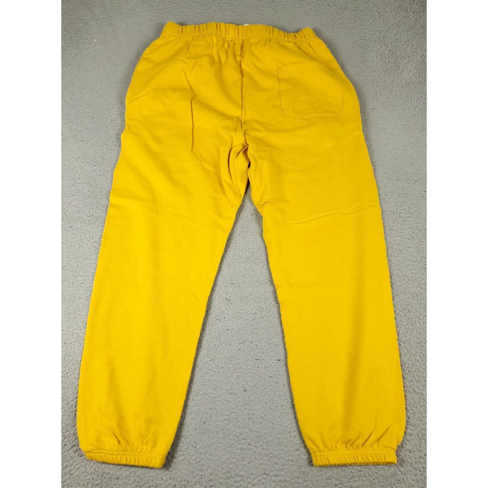 FELT For Every Living Thing Pants Mens XL Yellow Felt Comber Terry Sweatpants Jogger Size US 36 / EU 52 - 5 Thumbnail