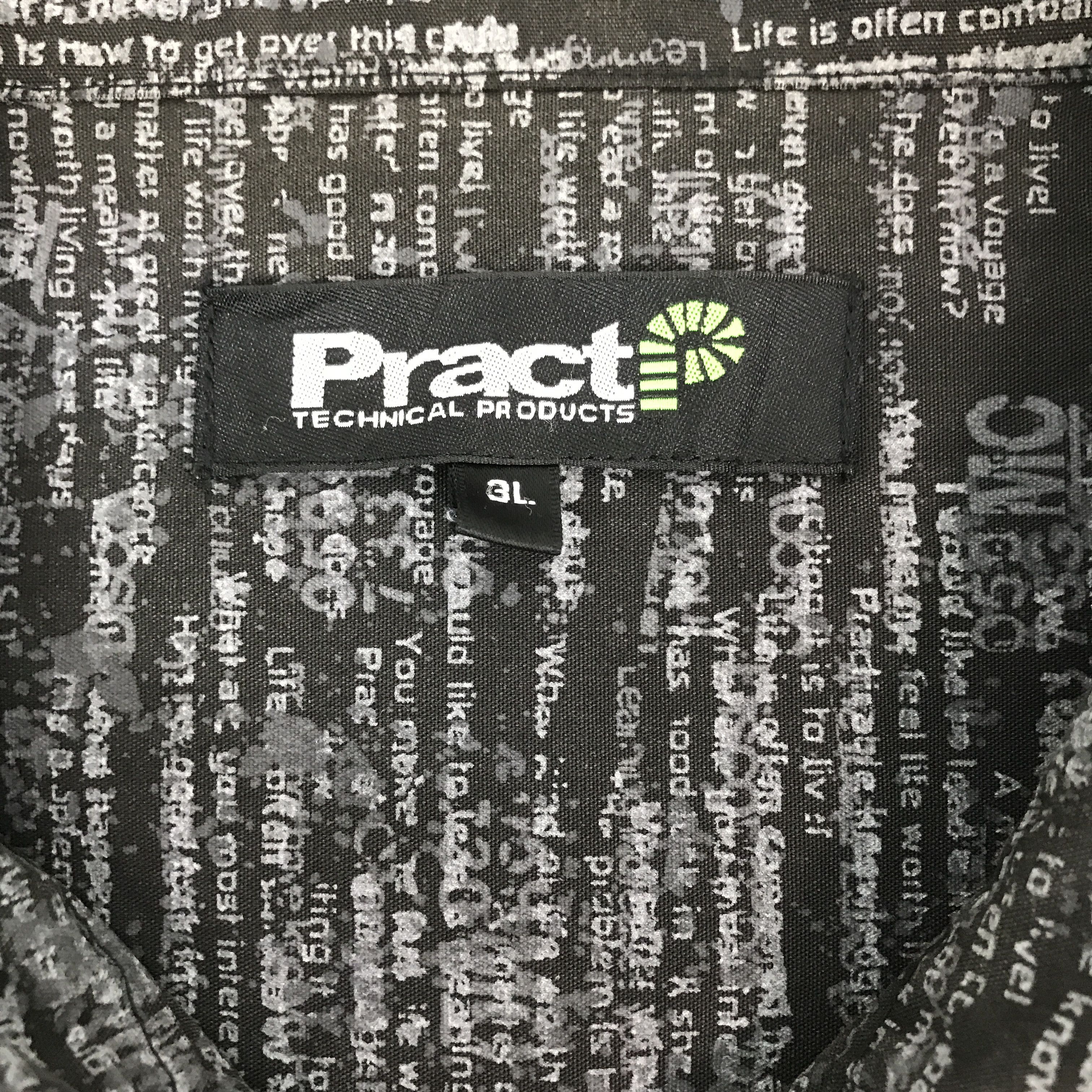 Japanese Brand × Vintage Vintage PractP punk zipper short sleeve Jacket Size US XL / EU 56 / 4 - 7 Thumbnail