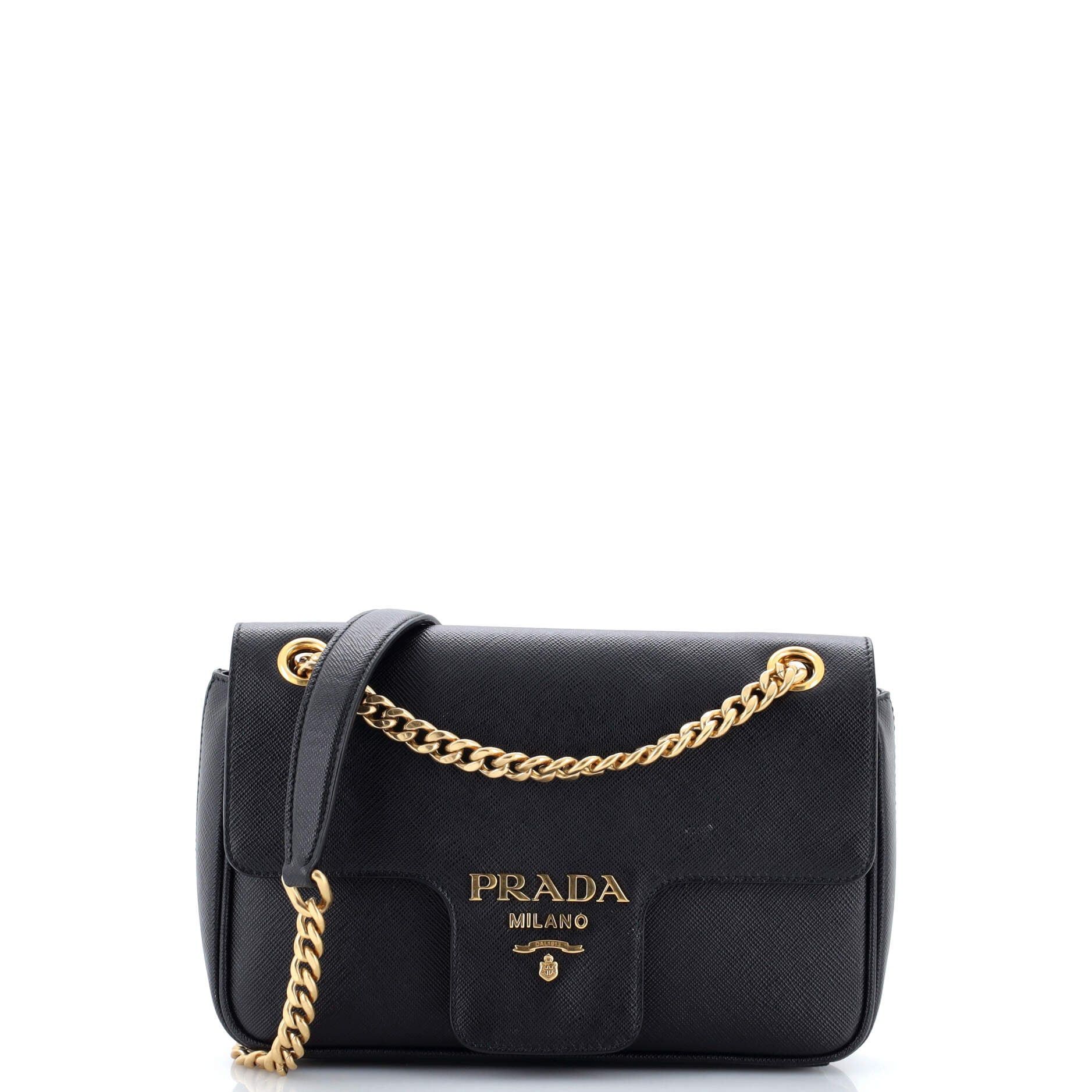Prada Pattina Flap Shoulder Bag Size ONE SIZE - 1 Thumbnail