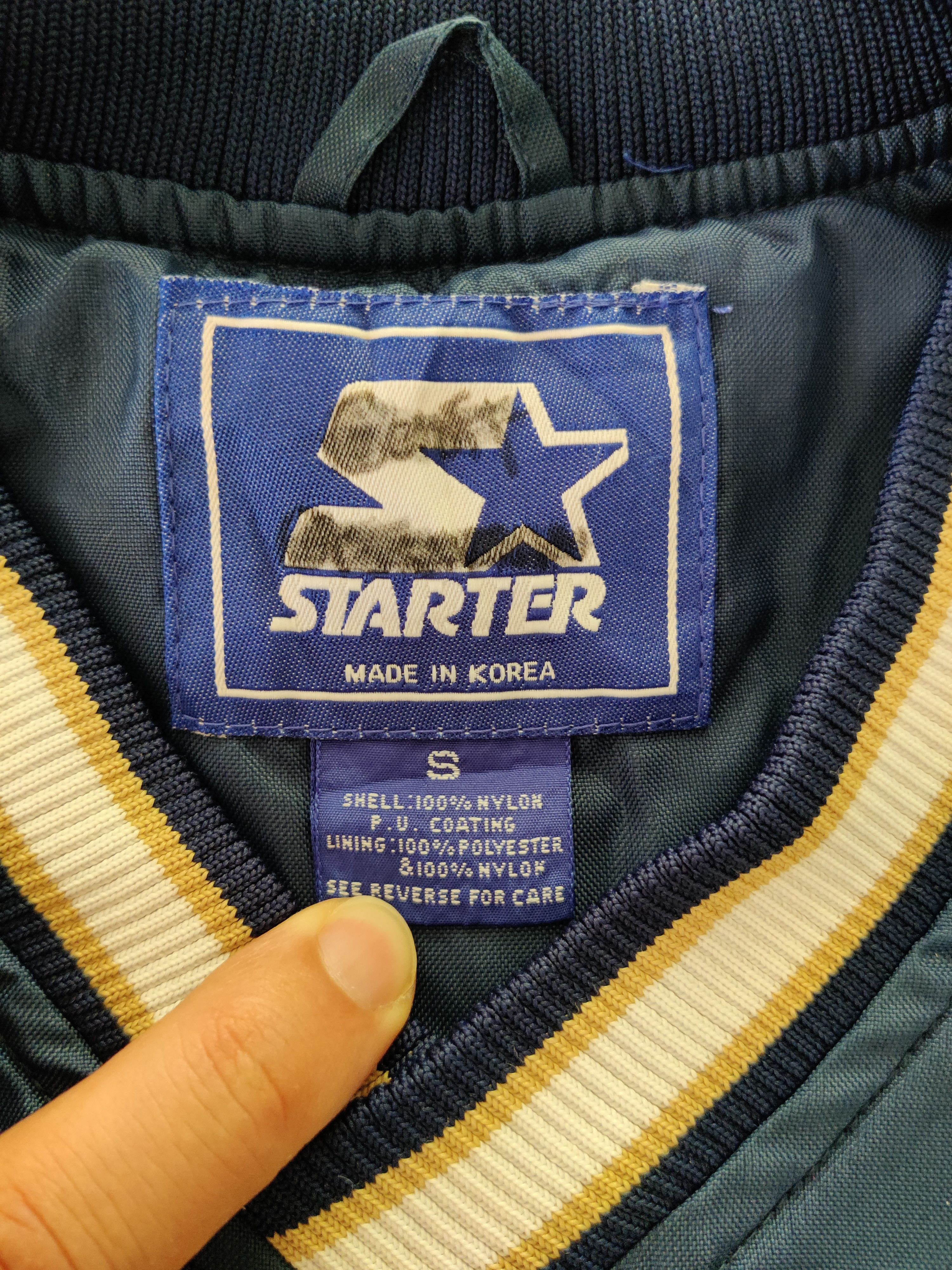Starter Starter Notre Dame Fighting Irish 90s Pullover Jacket S Size US S / EU 44-46 / 1 - 3 Thumbnail