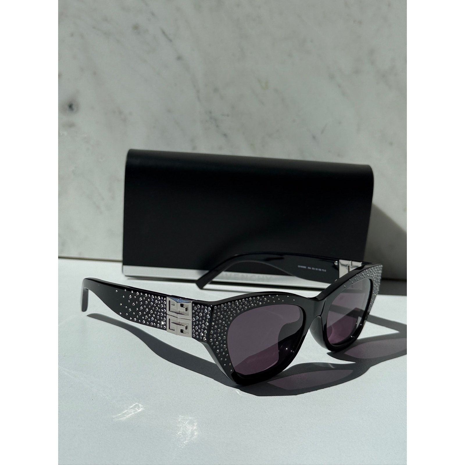 Givenchy NEW Givenchy GV4019IS Strass Crystal Black Sunglasses $870 Size ONE SIZE - 2 Thumbnail