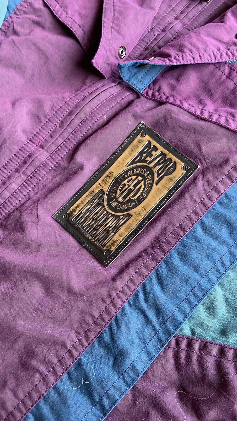 Vintage Vintage Be!pop Colourblock 90s Snowintrip Jacket Size US L / EU 52-54 / 3 - 4 Thumbnail