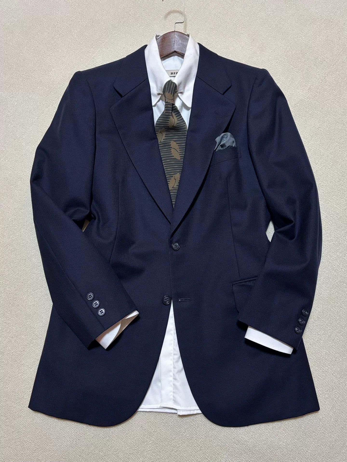Burberry Burberry Men's Dark Blue Single-Breasted Suit Size US M / EU 48-50 / 2 - 1 Thumbnail