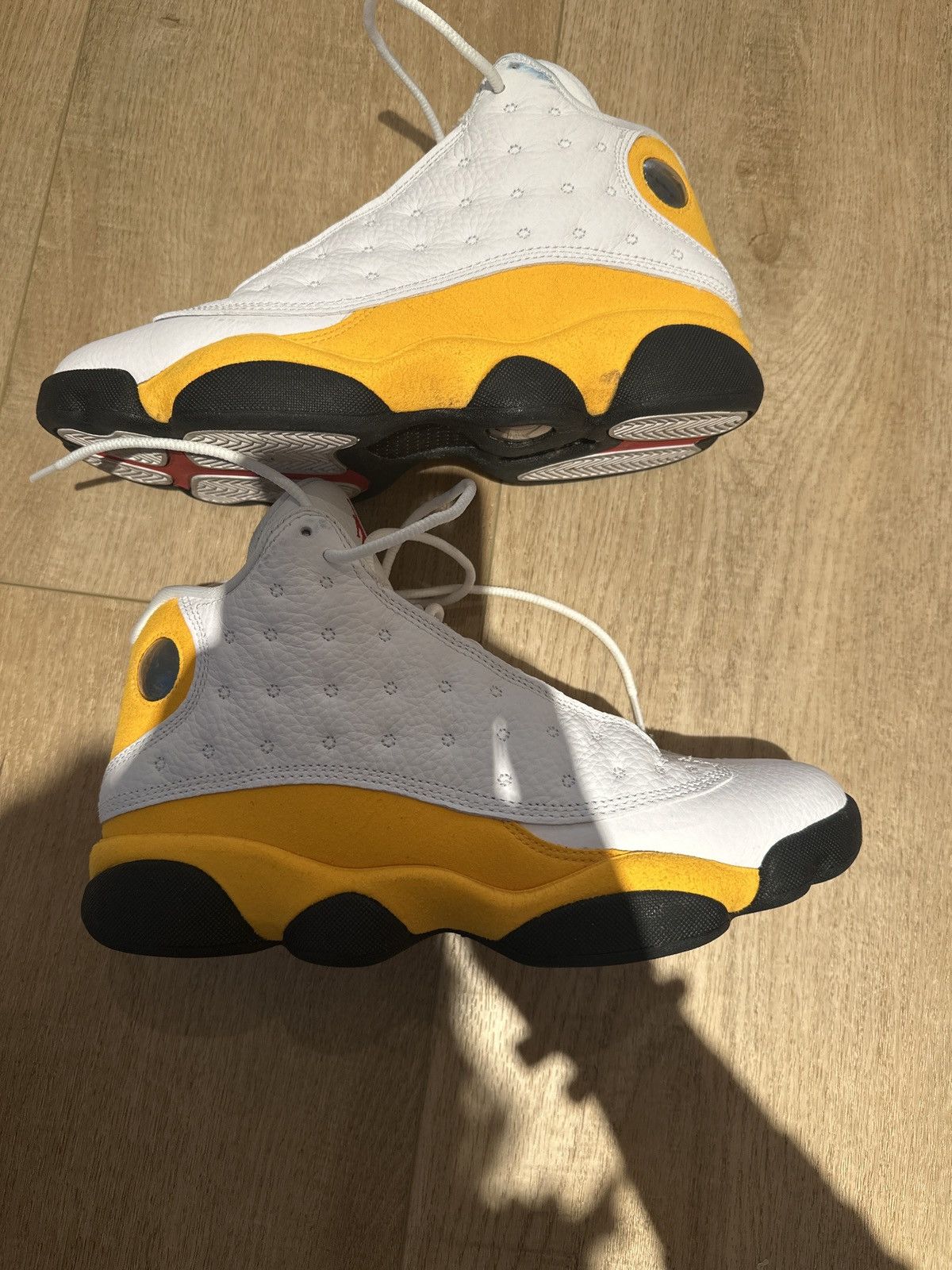 Jordan Brand Jordan 13 white and university gold Size US 8 / EU 41 - 1 Thumbnail