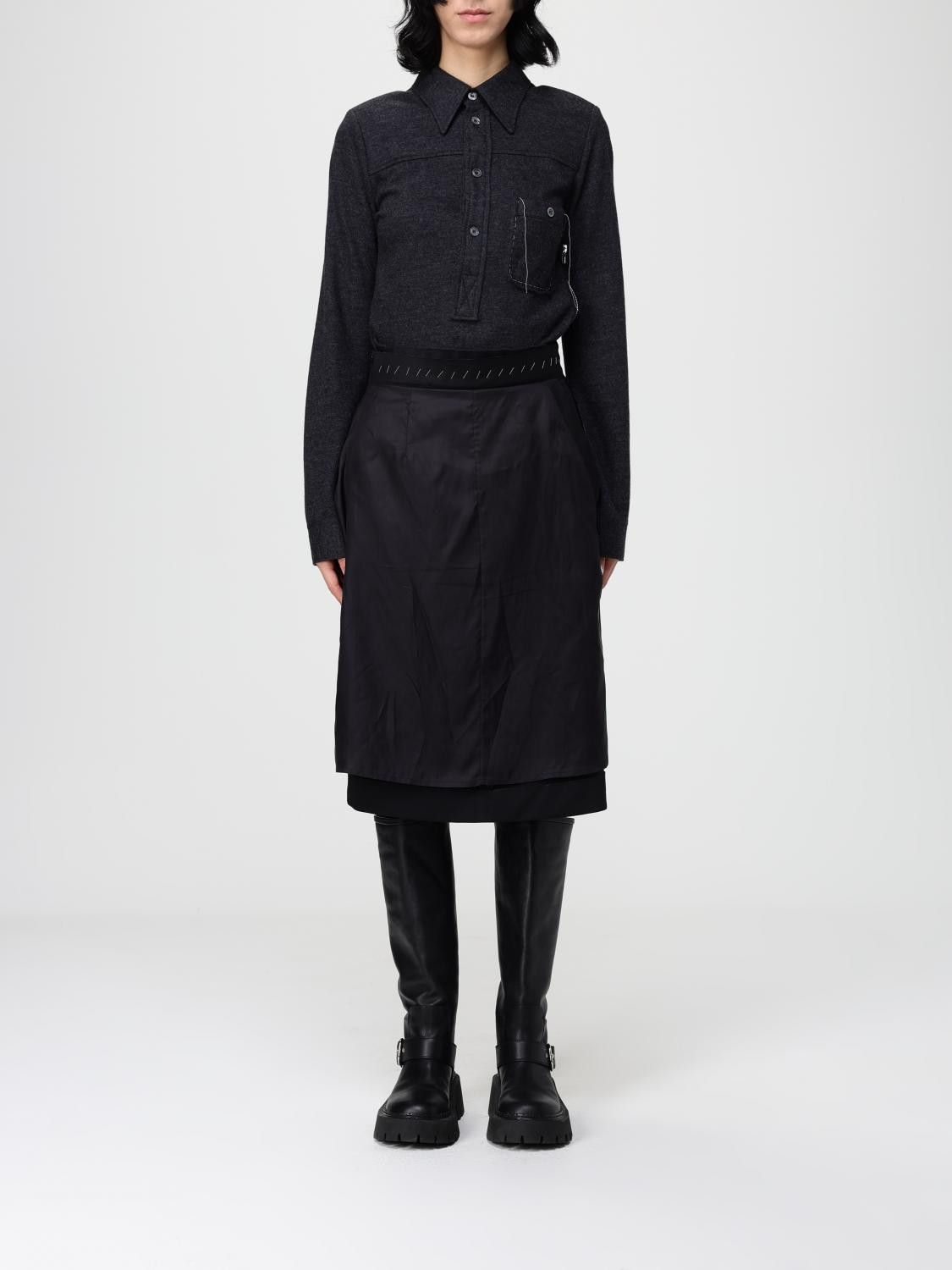 Maison Margiela Maison Margiela Dress Woman Grey Size M / US 6-8 / IT 42-44 - 1 Thumbnail