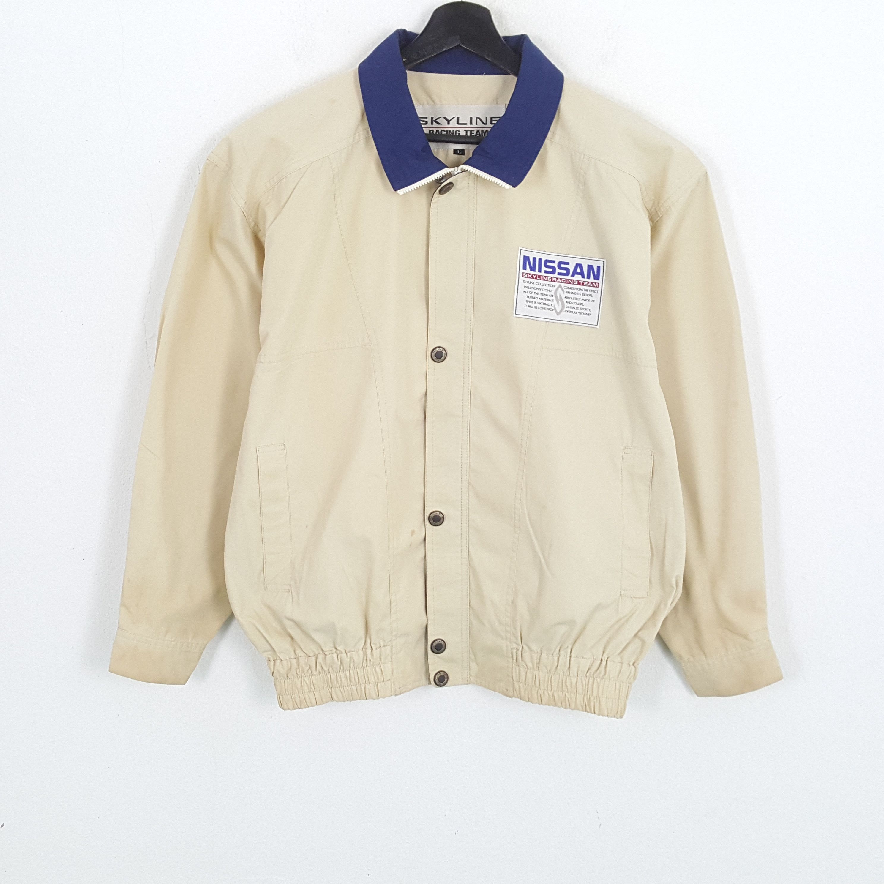 Japanese Brand × Vintage NISSAN SKYLINE RACING TEAM Motorsports Jacket Size US XL / EU 56 / 4 - 3 Thumbnail