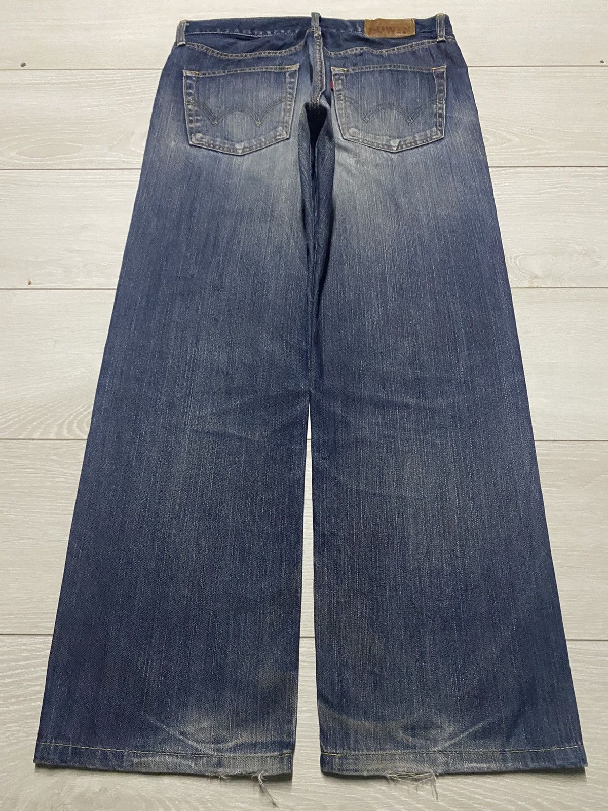 Edwin Vintage Edwin 503 Mud Wash Baggy Jeans Size US 32 / EU 48 - 2 Thumbnail