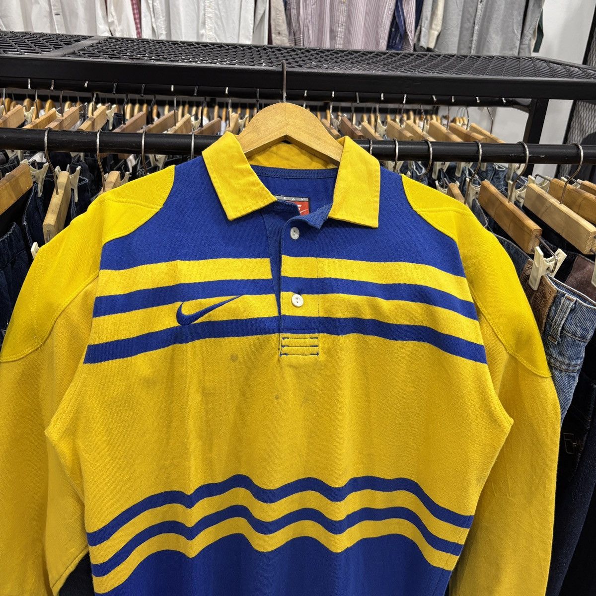 Nike Vtg Nike Rugby 90s Size US L / EU 52-54 / 3 - 2 Thumbnail