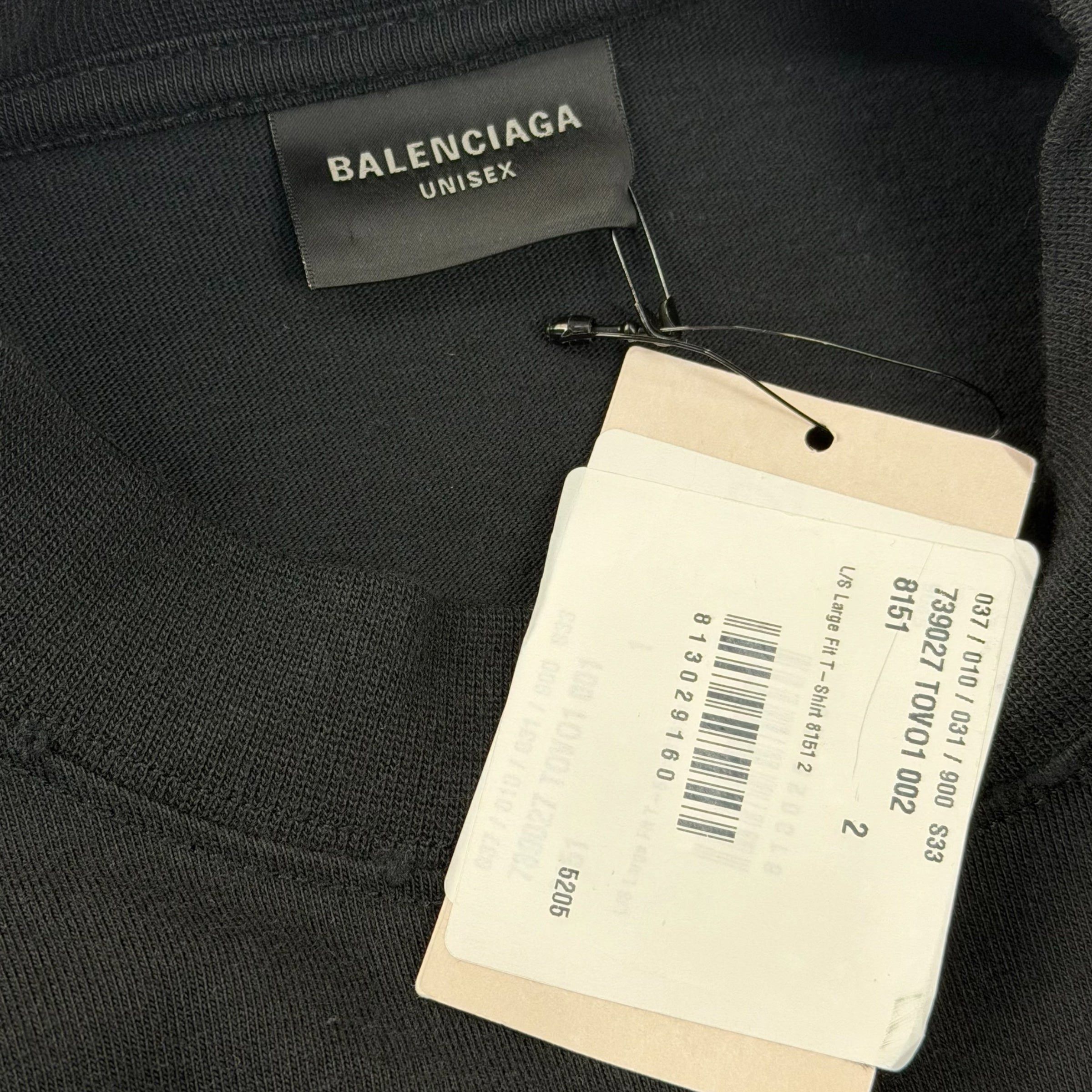 Balenciaga Balenciaga Bal.com Oversized L/S Tee 2 (XXL) Size US XXL / EU 58 / 5 - 5 Thumbnail